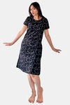 Sweetmoon Long T Shirt Nightdress - Blue — thumbnail 1